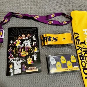 Los Angeles Lakers Basketball Team Bundle